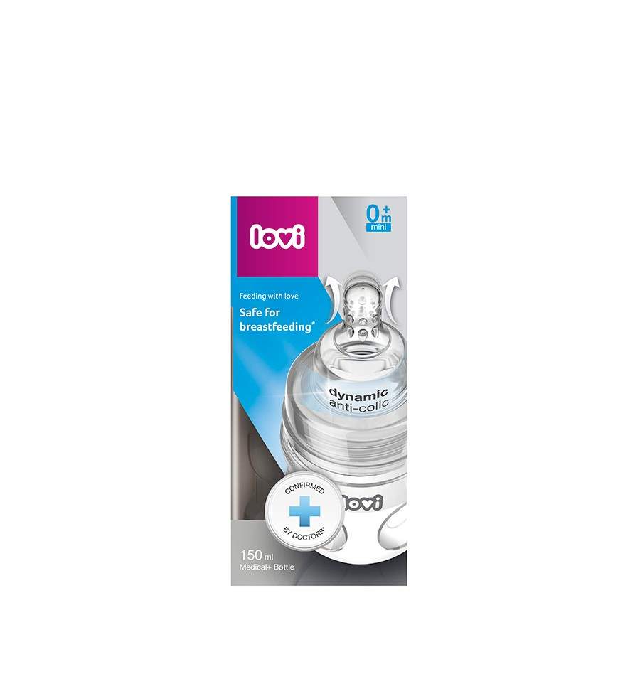 Lovi kojenecká láhev SuperVent Medical+ 150 ml 0m+