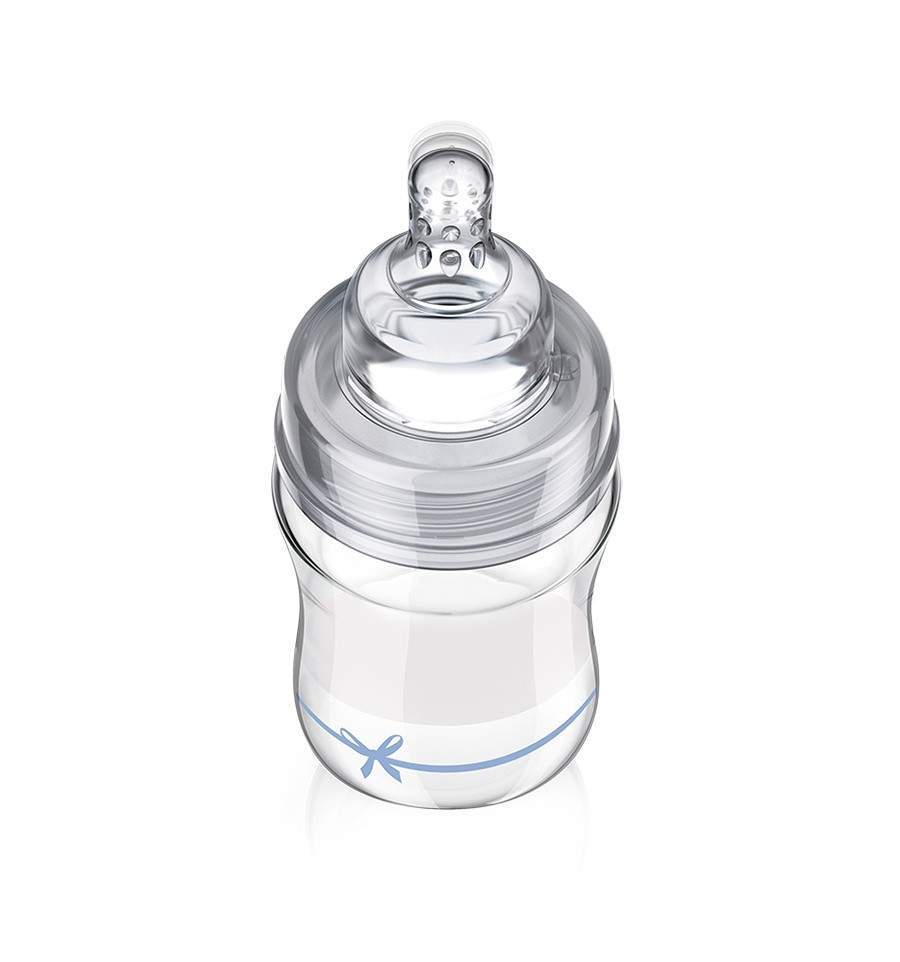 Lovi Kojenecká láhev - Diamond Glass 150ml 0m+ Baby Shower boy