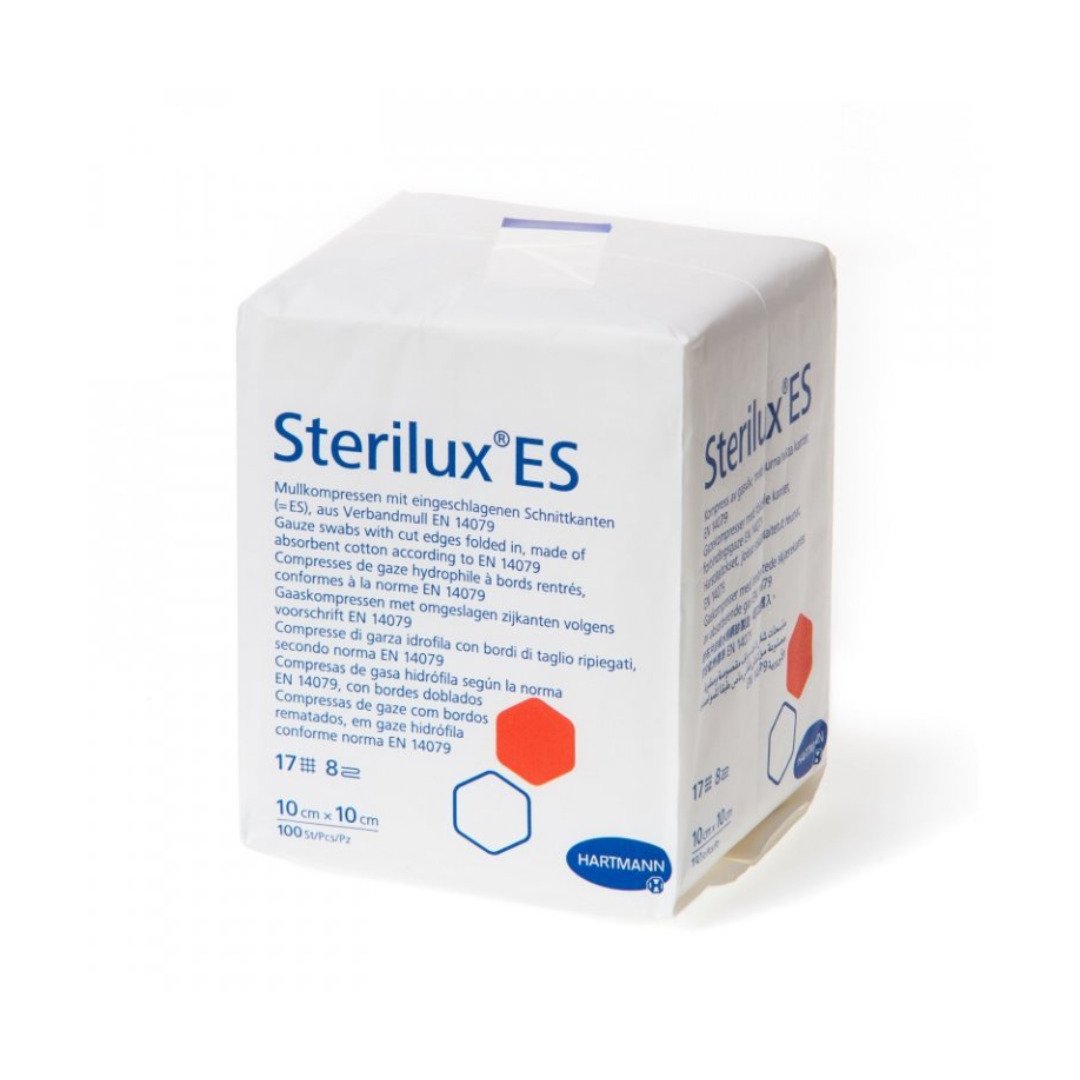 GÁZA SKLÁDANÁ KOMPRESY STERILNÍ STERILUX GÁZA SKLÁDANÁ KOMPRESY STERILNÍ STERILUX