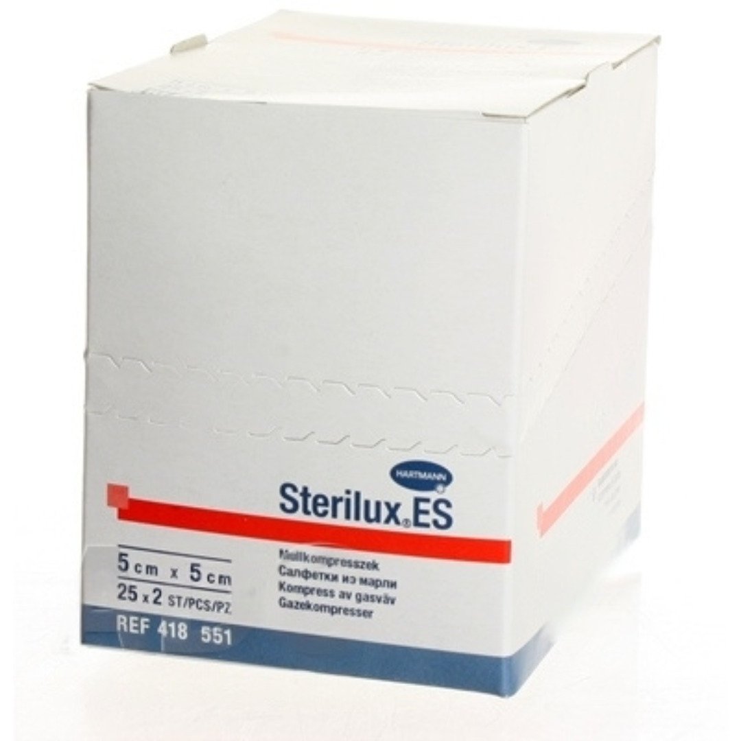 GÁZA SKLÁDANÁ KOMPRESY STERILNÍ STERILUX GÁZA SKLÁDANÁ KOMPRESY STERILNÍ STERILUX