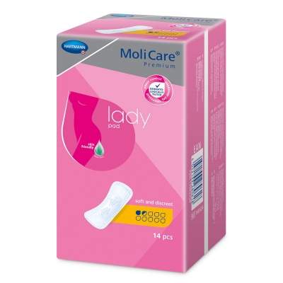 VLOŽKY ABSORPČNÍ MOLICARE LADY 1,5 KAPKY VLOŽKY ABSORPČNÍ MOLICARE LADY 1,5 KAPKY