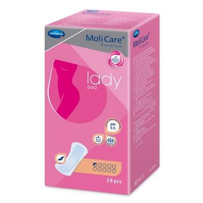 VLOŽKY ABSORPČNÍ MOLICARE LADY 0,5 KAPKY
