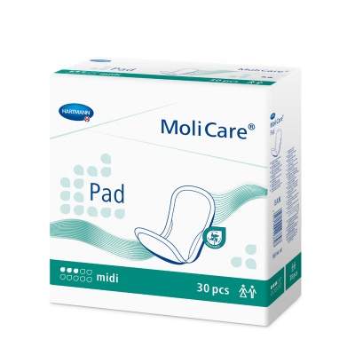 VLOŽKY ABSORPČNÍ MOLICARE PAD 3 KAPKY MIDI