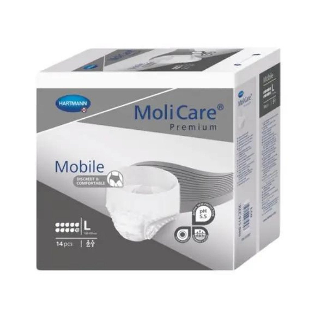 KALHOTKY NAVLÉKACÍ MOLICARE MOBILE 10 KAPEK L