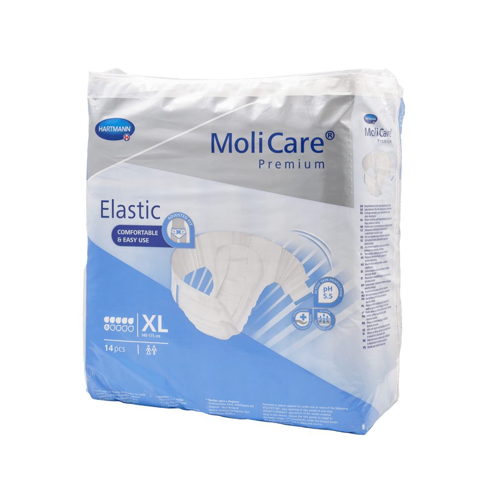 KALHOTKY ZALEPOVACÍ MOLICARE ELASTIC 6 KAPEK XL KALHOTKY ZALEPOVACÍ MOLICARE ELASTIC 6 KAPEK XL