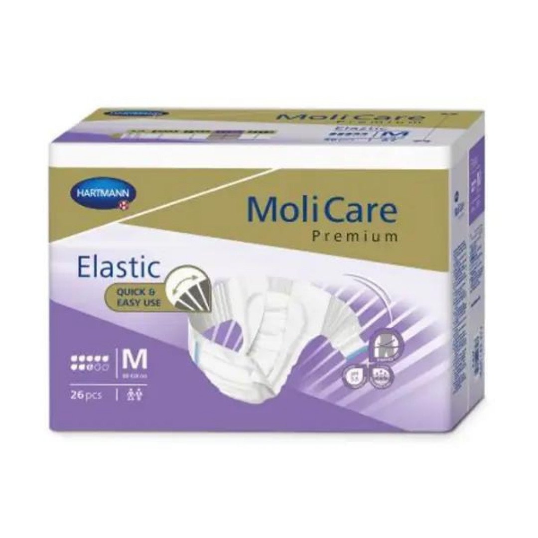 KALHOTKY ZALEPOVACÍ MOLICARE ELASTIC 8 KAPEK M