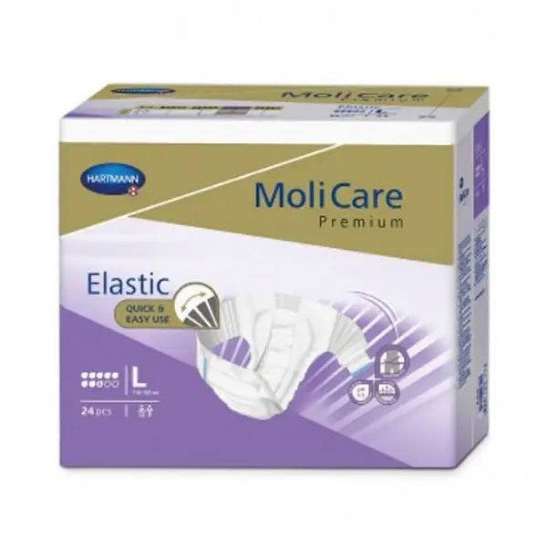 KALHOTKY ZALEPOVACÍ MOLICARE ELASTIC 8 KAPEK L