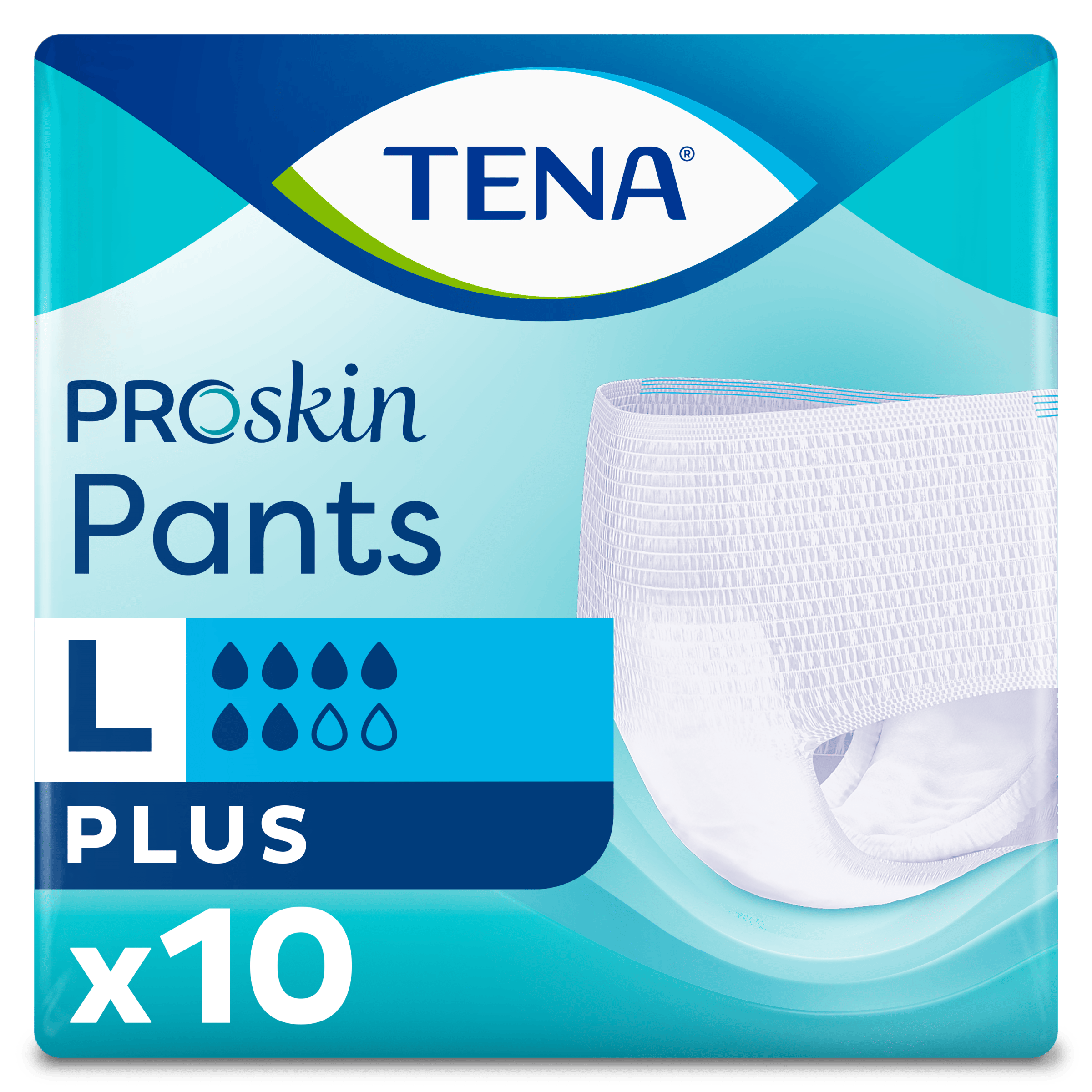 TENA PANTS PLUS LARGE TENA PANTS PLUS LARGE