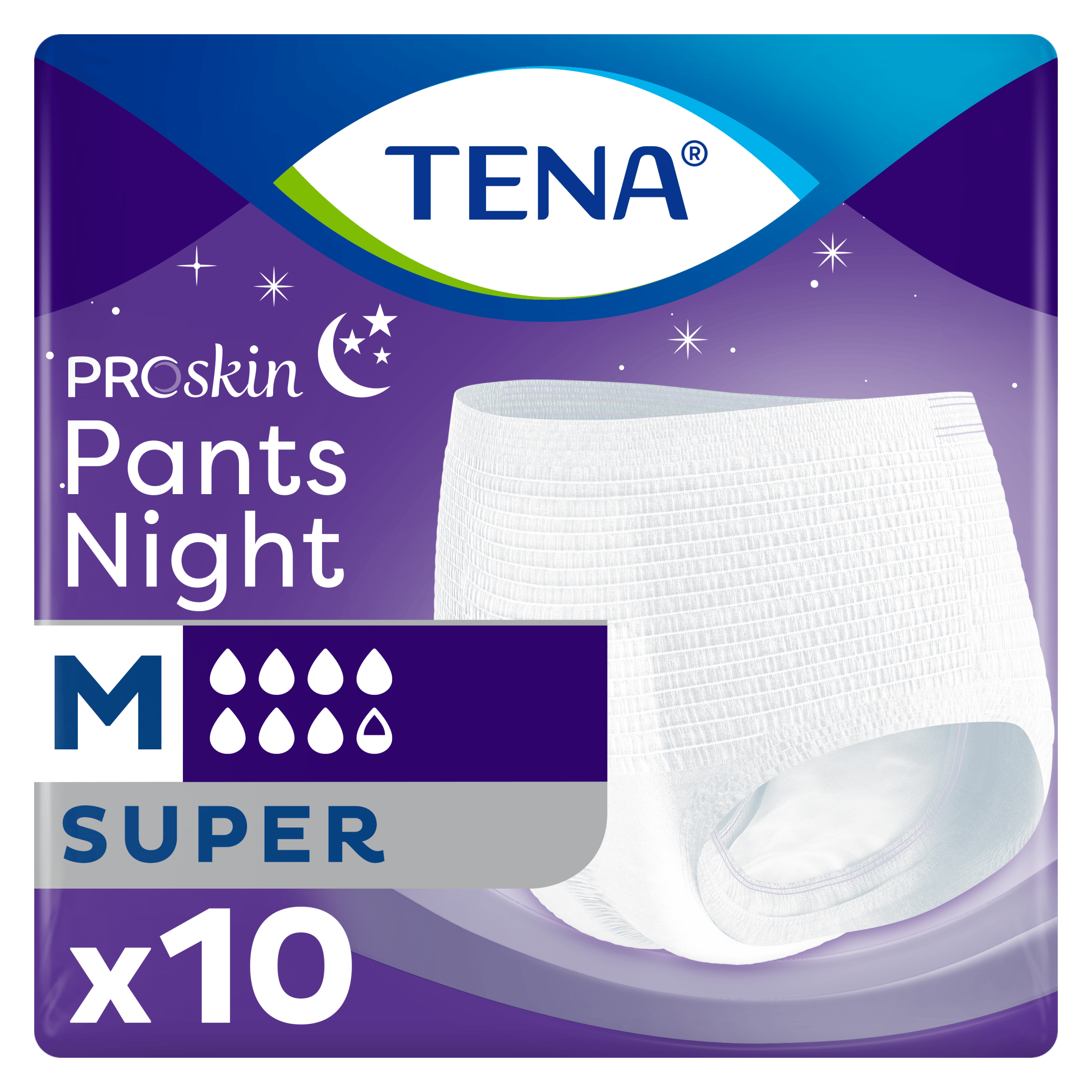 TENA PANTS NIGHT SUPER MEDIUM TENA PANTS NIGHT SUPER MEDIUM