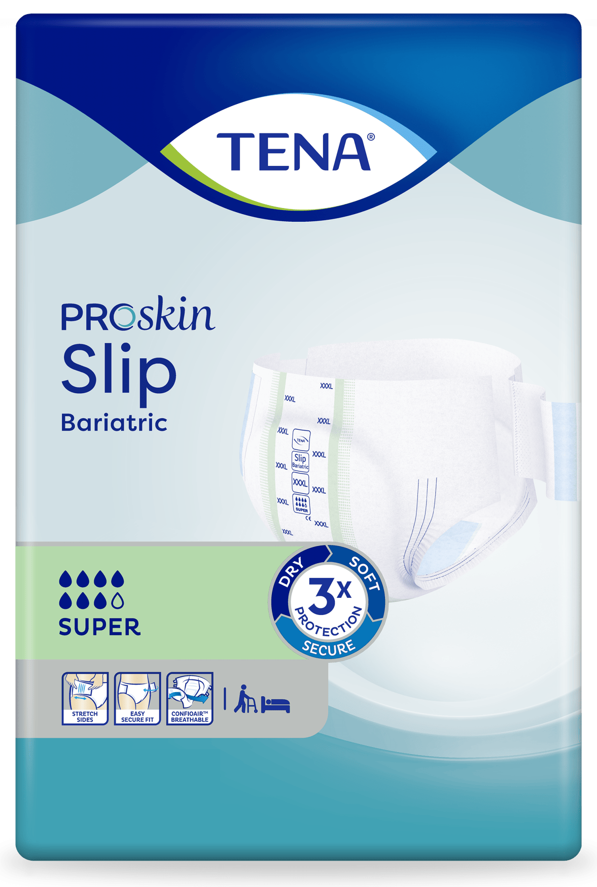 TENA SLIP BARIATRIC SUPER XXL TENA SLIP BARIATRIC SUPER XXL
