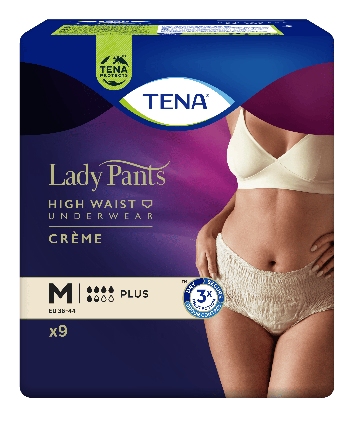 TENA LADY PANTS PLUS CREME MEDIUM TENA LADY PANTS PLUS CREME MEDIUM