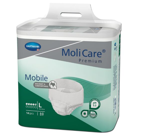 KALHOTKY NAVLÉKACÍ MOLICARE MOBILE 5 KAPEK L