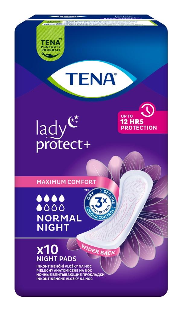 TENA LADY PROTECT+ NORMAL NIGHT TENA LADY PROTECT+ NORMAL NIGHT