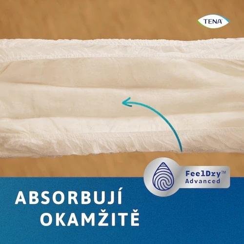 TENA Pants Super M - Kalhotky absorpční natahovací 12 ks