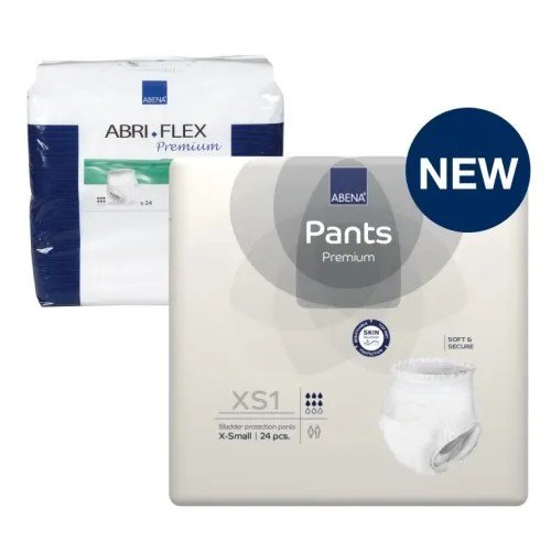 Abena Pants Premium XS1 - Kalhotky absorbční natahovací prodyšné 24 Ks