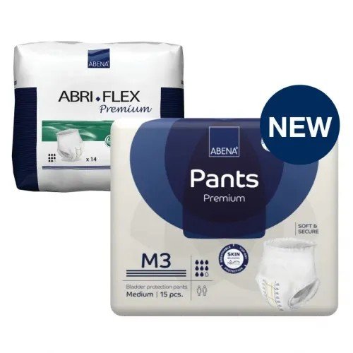 Abena Pants Premium M3 - Kalhotky absorbční natahovací prodyšné 15 Ks