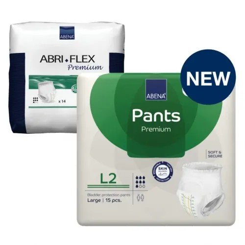 Abena Pants Premium L2 - Kalhotky absorbční natahovací prodyšné 15 Ks