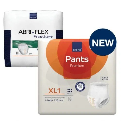 Abena Pants Premium XL1 - Kalhotky absorbční natahovací prodyšné 16 Ks