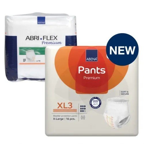 Abena Pants Premium XL3 - Kalhotky absorbční natahovací prodyšné 16 Ks