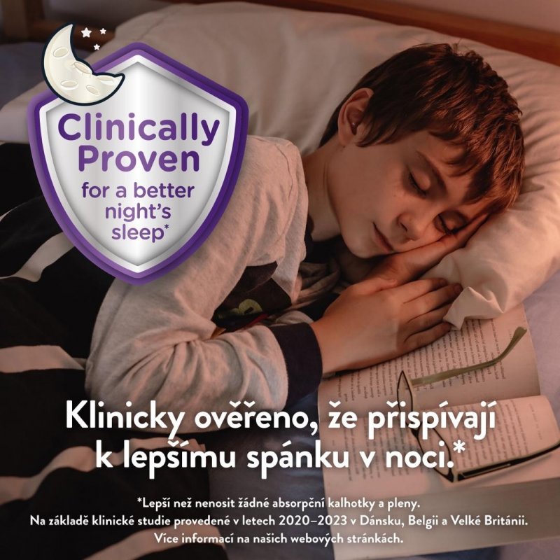 Huggies DryNites pro chlapce 13+ let, 48-60 kg - Natahovací kalhotky 9 ks