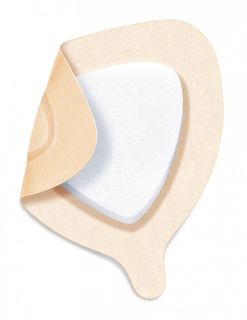Polyuretanové krytí PermaFoam Classic Sacral - S lepícím okrajem, 18 x 18 cm (11,5 x 9,5 cm vel. polštářku), 10ks