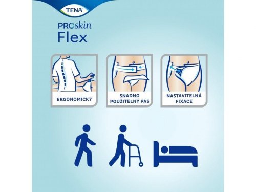 TENA Flex Super S - Kalhotky absorpční s pásem 30 ks