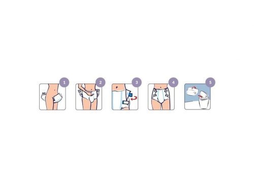 SENI Optima Super L - Kalhotky absorpční s pásem denní 10ks
