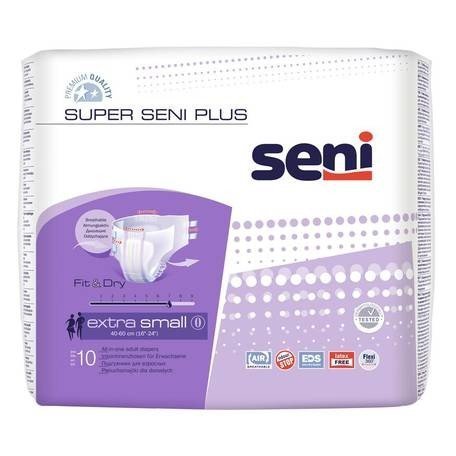SENI Super Plus XS - Kalhotky absorpční prodyšné noční 10 ks