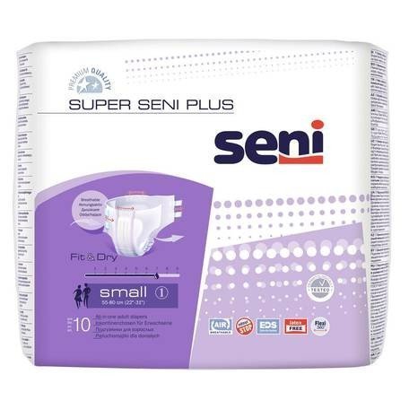 SENI Super Plus S - Kalhotky absorpční prodyšné noční 10 ks