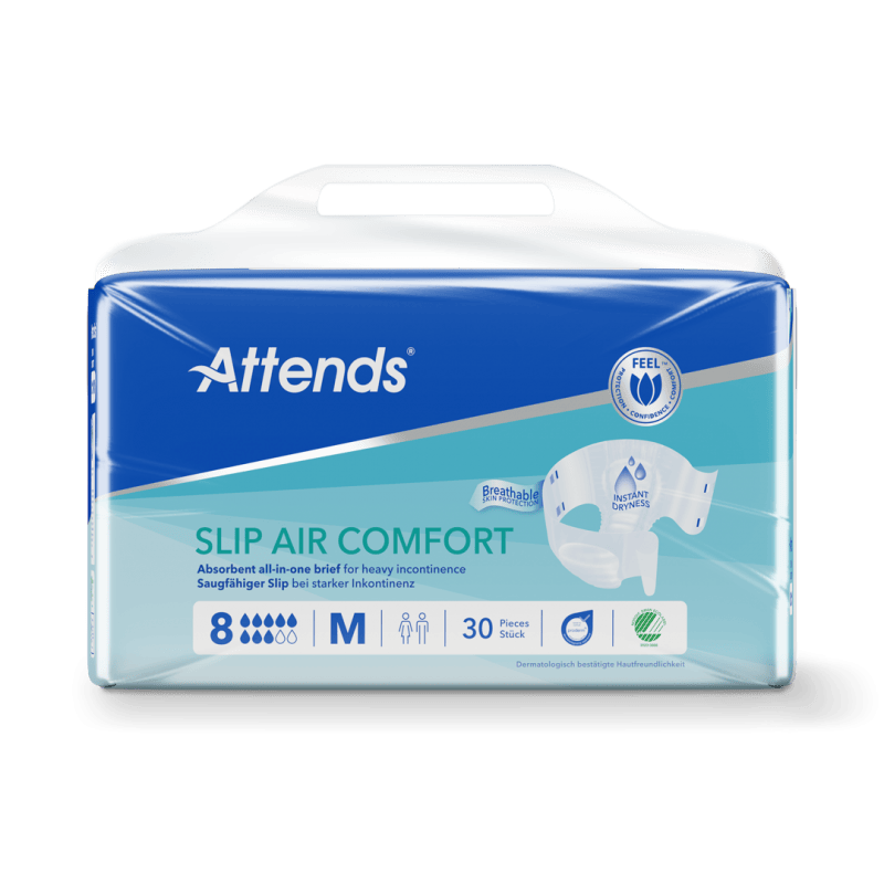 Attends Slip Air Comfort 8 M - Kalhotky absorpční plenkové 30 ks