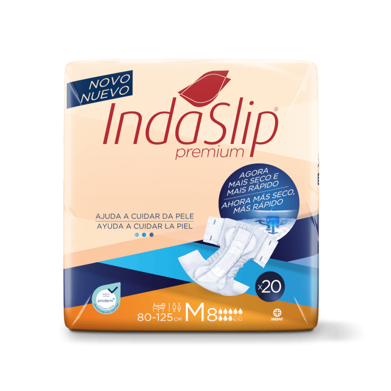 IndaSlip Premium M8 - Kalhotky zalepovací absorpční, 20ks