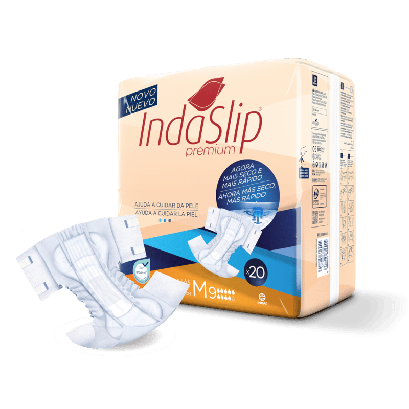 IndaSlip Premium M9 - Kalhotky zalepovací absorpční, 20ks
