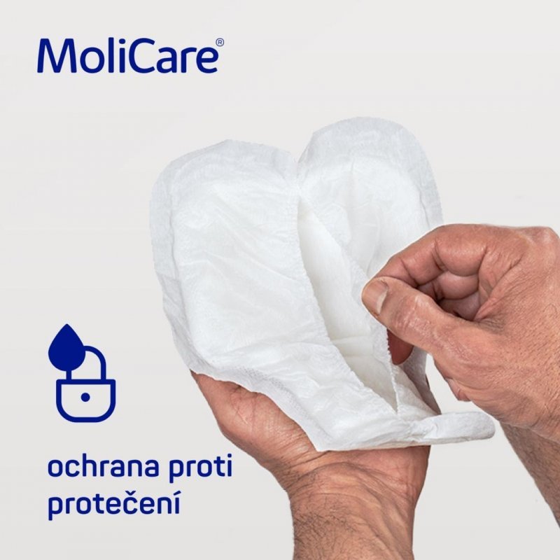 MoliCare Men 5 kapek - Vložky absorpční pro muže 14 ks