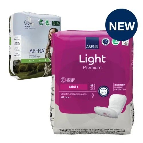 Abena Light Mini 1 - Vložky absorpční 20 ks