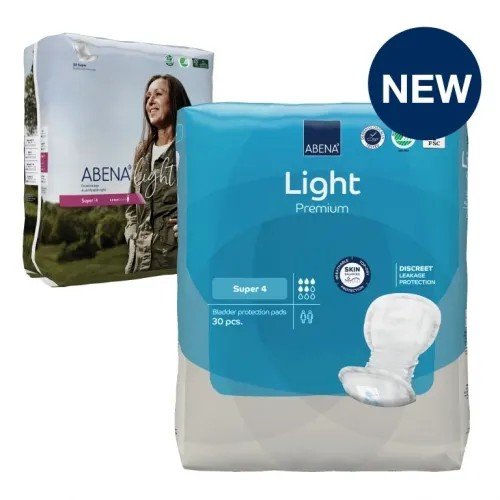 Abena Light Super 4 - Vložky absorpční 30 ks