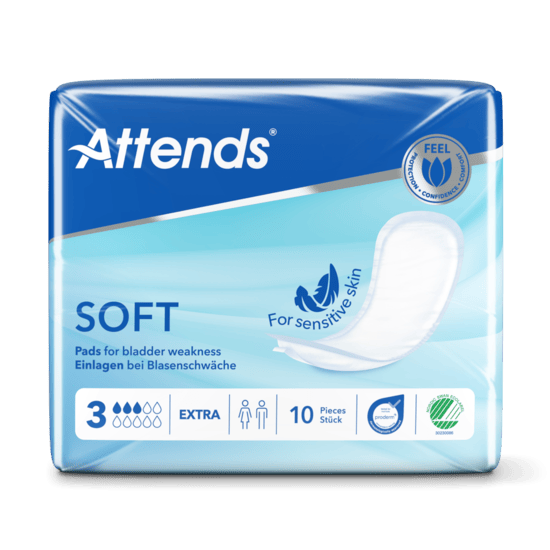 Attends Soft 3 Extra - Vložky absorpční 10 ks