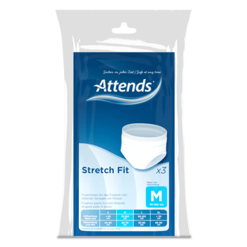 Attends Stretch Fit Pants M - Kalhotky fixační bez nohaviček 1 ks Attends Stretch Fit Pants M - Kalhotky fixační bez nohaviček 1 ks