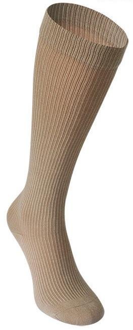 Lýtkové punčochy PHLEBO 360 COTTON TRAVEL II.KT - Velikost 4, barva bronz, délka dlouhá, se špicí