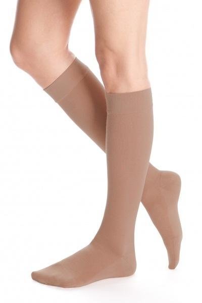Lýtkové punčochy MAXIS COTTON (II.KT) - Velikost 3, barva bronz, délka krátká, se špicí Lýtkové punčochy MAXIS COTTON (II.KT) - Velikost 3, barva bronz, délka krátká, se špicí