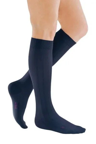 Lýtkové punčochy pro muže mediven for men (II.KT) - Velikost 7, barva navy, délka normal