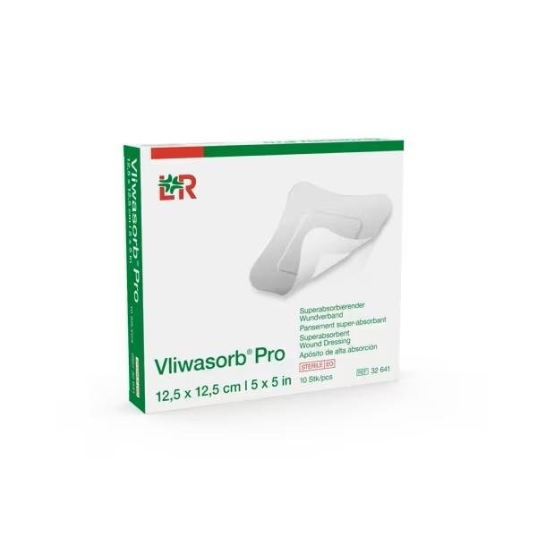 Vliwasorb Pro - 12,5 x 12,5 cm - 10 ks