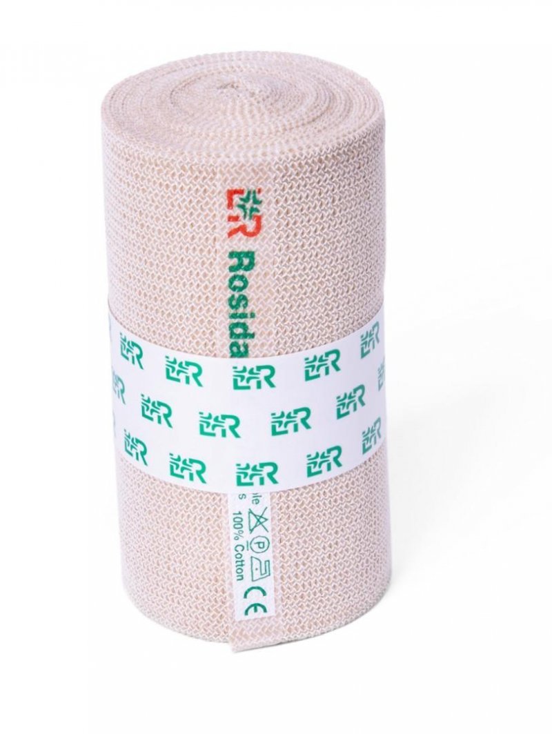 Obinadlo Elastické Rosidal K - 12 cm x 5 m - Kompresivní s krátkým tahem, 1 ks