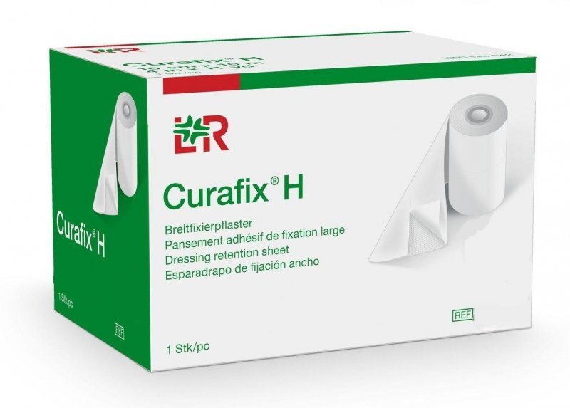 Curafix H, 10 cm x 10 m, 1ks - Široká fixační náplast