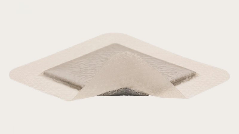 Mepilex Border Ag, 15 x 17,5 cm, 5 ks - Antimikrobiální krytí s technologií Safetac