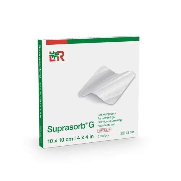 Krytí Hydrogelové Suprasorb G - 10 x 10 cm - 5ks