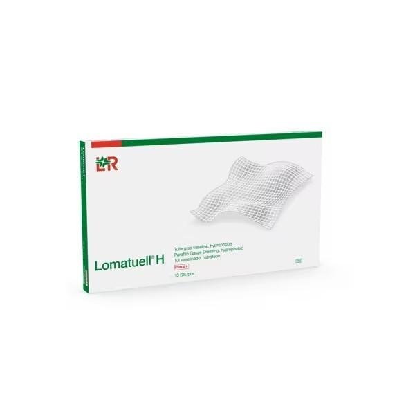 Lomatuell H - Sterilní Mastný Tyl - 5 x 5 cm - 1 ks