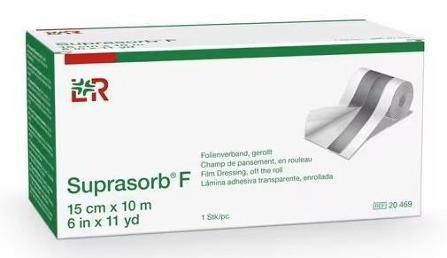 Suprasorb F - 15 cm x 10 m - Krytí samolepící, nesterilní, 1 ks
