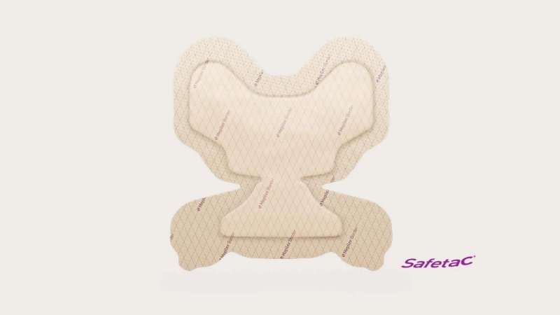 Mepilex Border Heel - 22 x 23 cm, 6 ks - Samolepící absorpční pěnové krytí se silikonovou vrstvou