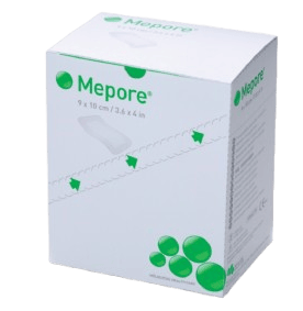 Mepore - 9 x 20 cm, 30 ks - Samolepící absorpční krytí, sterilní, hypoalergenní