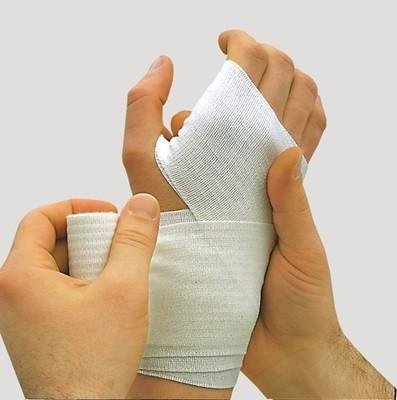 Obinadlo Elastické Universální Lenkelast - 12 cm x 5 m, střední tah, volně v kartonu,10 ks